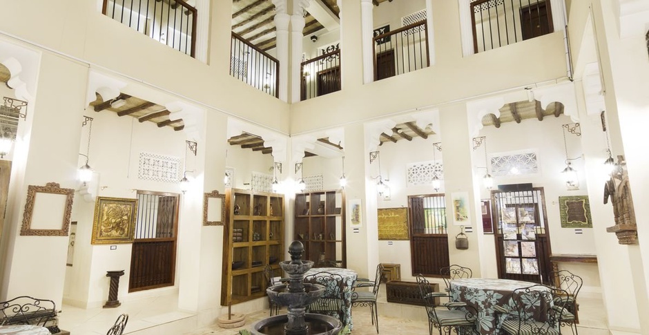 COURTYARD CAFE  Ahmedia Heritage Guest House en Bur Dubai