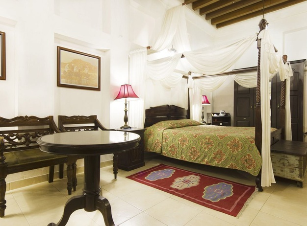 Bedroom Barjeel Heritage Guest House  en Bur Dubai